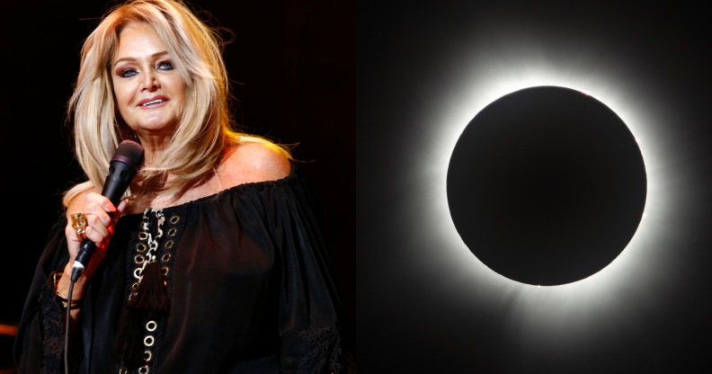 The iconic track marked the solar eclipse soundtrack. (Getty)