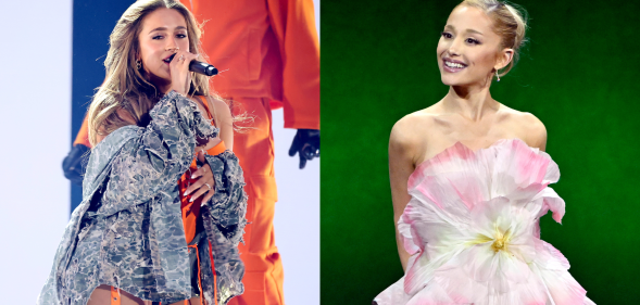 McCrae showed her support for Grande's new album. (Getty)