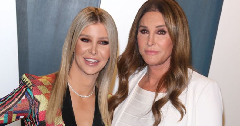 Sophia Hutchins (left) and Caitlyn Jenner (right)