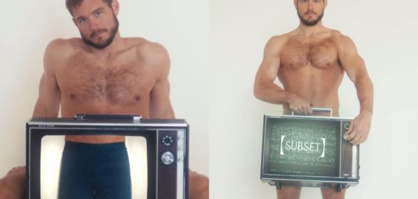 Colton Underwood strips off for new underwear campaign.