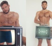 Colton Underwood strips off for new underwear campaign.