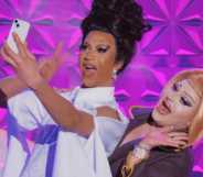 Drag Race UK Vs. The World top two Tia Kofi and Hannah Conda