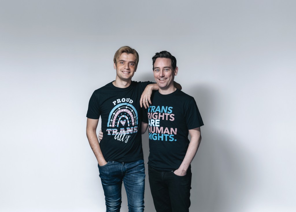 Keighly Courgars' co-owners Kaue and Ryan.