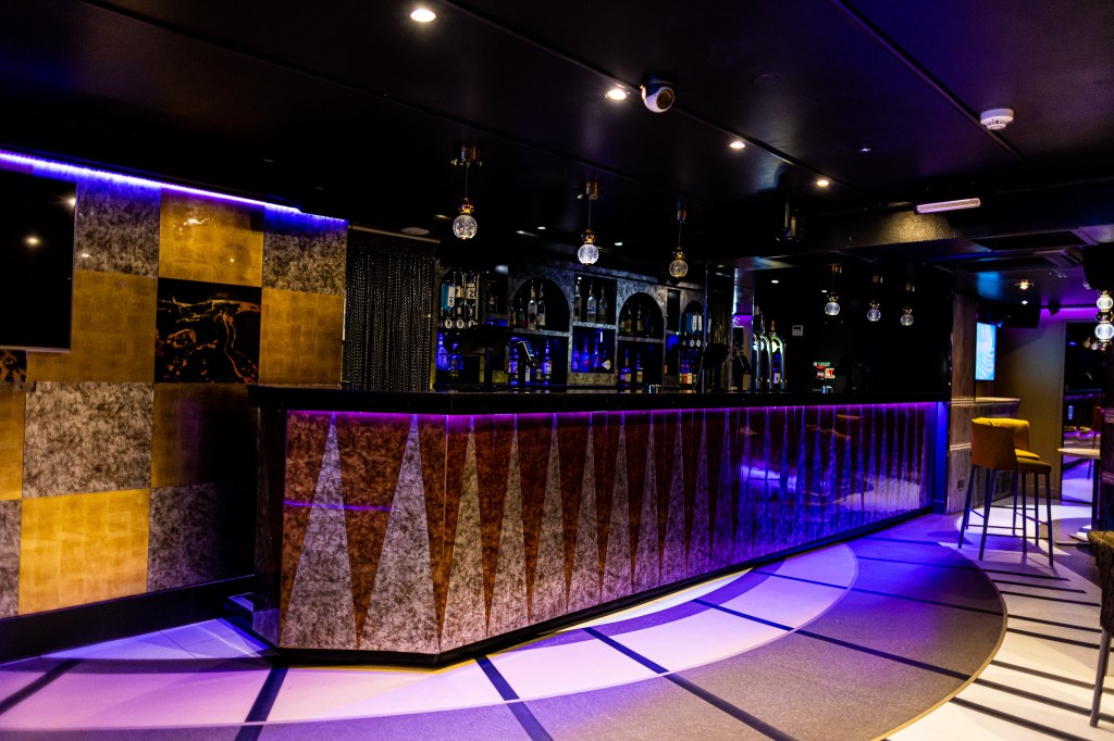 A photo of the interior of Klub nightclub in Soho.