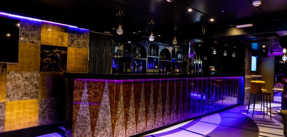 A photo of the interior of Klub nightclub in Soho.