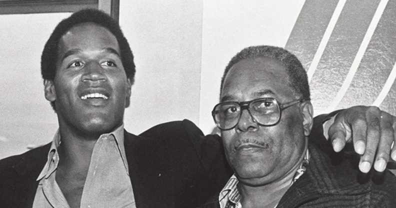 OJ Simpson and his father Jimmy Lee Simpson, who was reportedly gay and performed as a drag queen in San Francisco