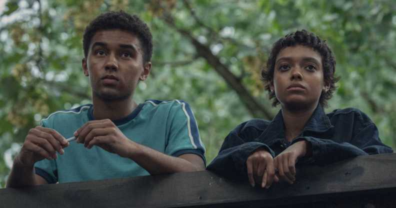 Sam Reuben and Sophie WIlde in 'Everything Now' for Netflix