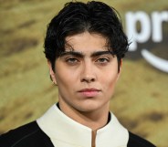 Xelia Mendes-Jones at the "Fallout" Season Two Premiere held at the Academy Museum of Motion Pictures on December 08, 2025 in Los Angeles, California. (Photo by Gilbert Flores/Variety via Getty Images)