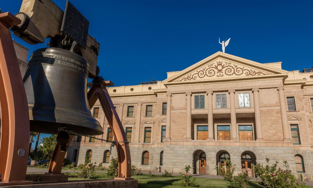 The Arizona State Capitol.