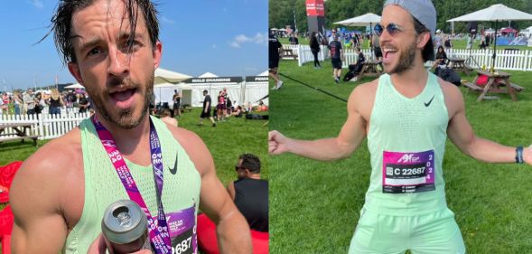 Bridgerton star Jonathan Bailey running the Hackney Half Marathon to raise money for LGBTQ charity Just Like Us (Instagram)