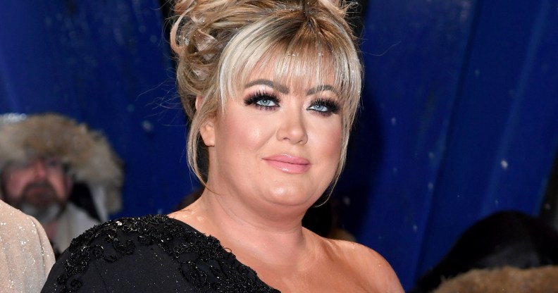 Gemma Collins attends the National Television Awards at the 02 Arena, London. 22/01/2019 Credit Photo ©Karwai Tang