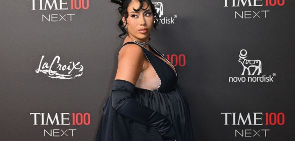 The singer spoke out about her postpartum figure. (Getty)