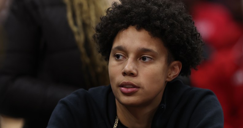 The basketball player spoke about her time in the Russian prison. (Getty)
