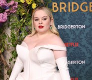 Bridgerton's Nicola Coughlan spoke out about reclaiming the narrative on her body. (Getty)