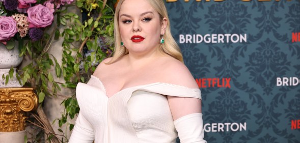 Bridgerton's Nicola Coughlan spoke out about reclaiming the narrative on her body. (Getty)
