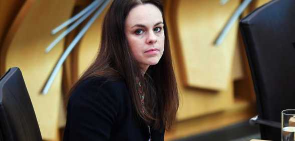 Kate Forbes in Holyrood