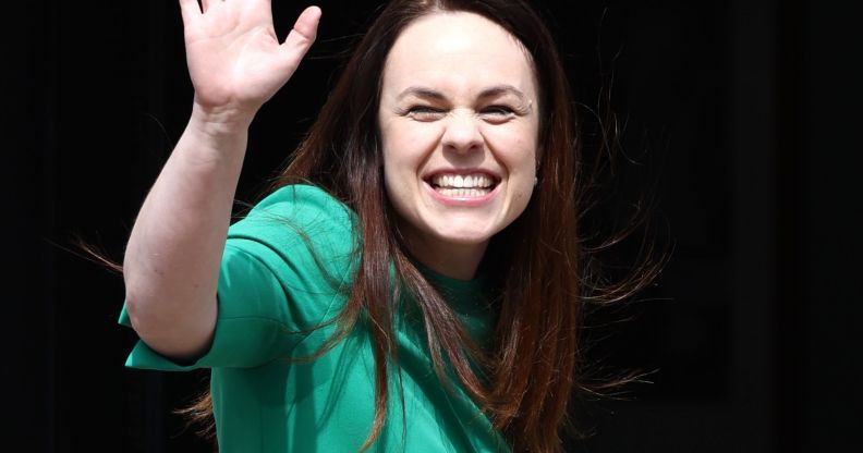 Kate Forbes arrives at Bute House after being appointed Deputy First Minister.