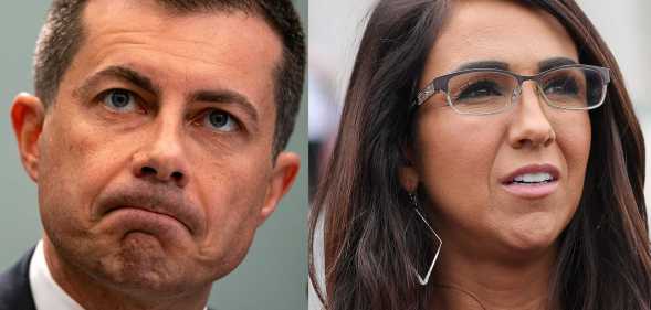 Lauren Boebert and Pete Buttigieg