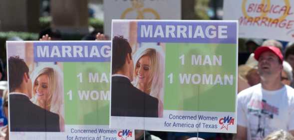 Alabama Chief Justice Roy Moore in Texas