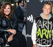 Abby Lee Miller (left) is back, with the help of JoJo Siwa's (right) studio space. (Getty)