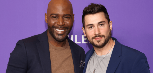 The couple have celebrated a milestone. (Getty)