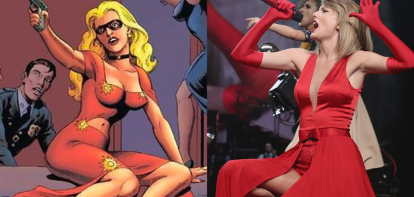 The singer is reportedly being considered for the iconic comic book role. (Marvel Comics/Getty)