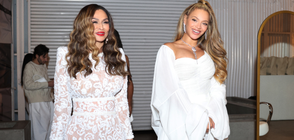 Tina Knowles has opened up about her relationship with Beyoncé. (Getty)