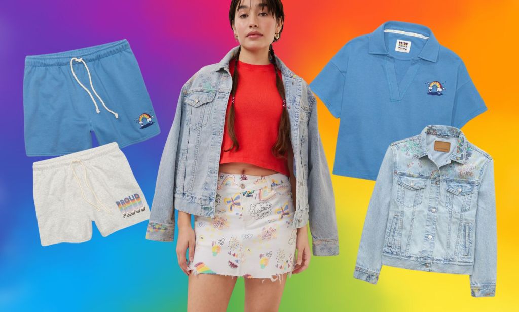 American Eagle have released a Pride-themed apparel collection.