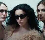 Trans icons Blizy McGuire and Hari Nef in Charli XCX's 360 music video.