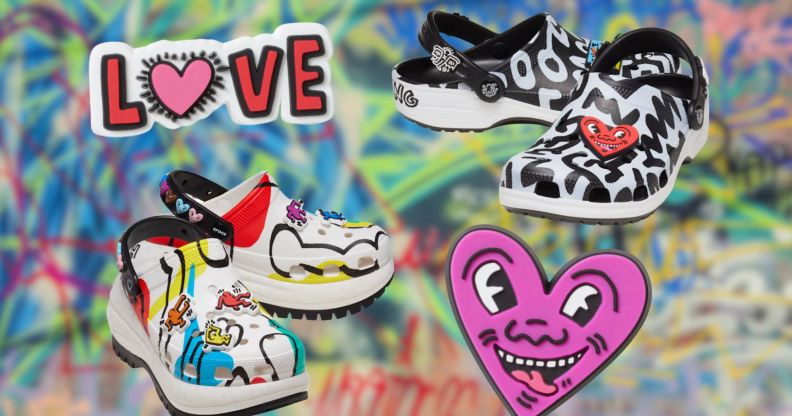 Crocs release new collection inspired by queer icon Keith Haring.