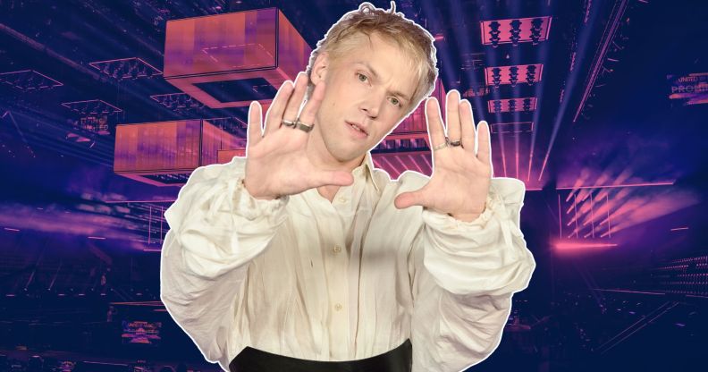 Eurovision star and Belgium representative Mustii.