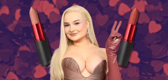 Kim Petras is the new face of Mac Cosmetics' iconic Viva Glam lipstick.