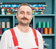 Luke from the Great British Sewing Bee