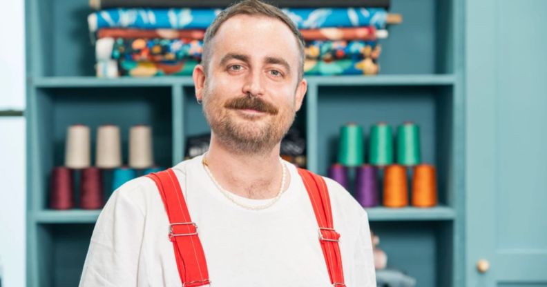Luke from the Great British Sewing Bee