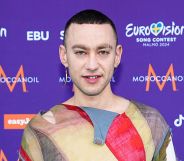 Olly Alexander at the Eurovision 2024 opening ceremony.