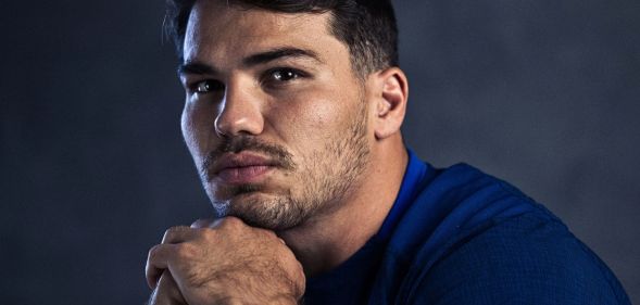 Antoine Dupont, pictured in a portrait style photo.