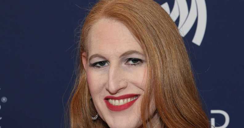 Ashley T Brundage attends 33rd Annual GLAAD Media Awards at New York Hilton Midtown on May 06, 2022 in New York City. (Dia Dipasupil/Getty mages)