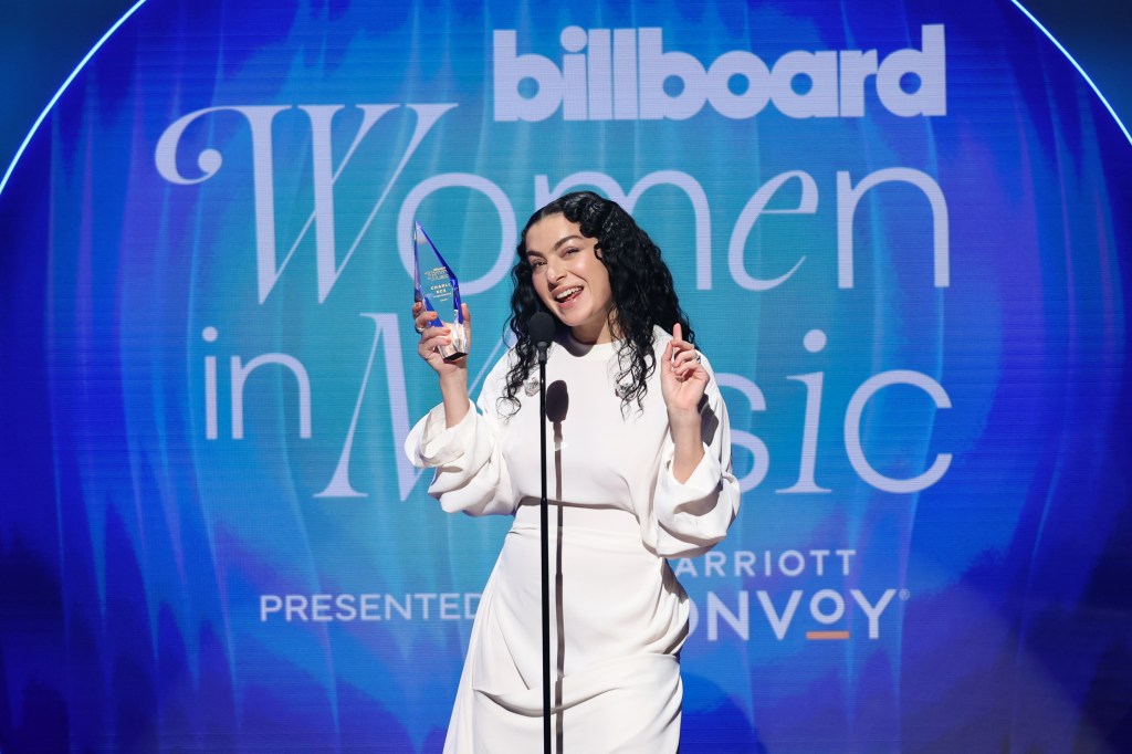 Charli XCX at Billboard Women In Music 2024