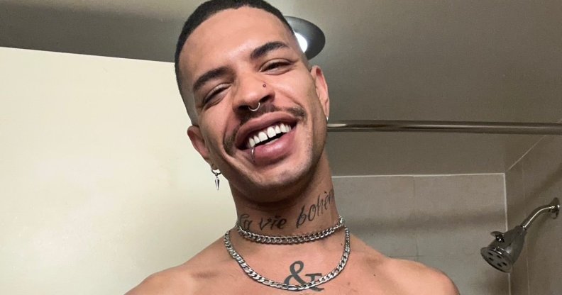 RuPaul's Drag Race star Yvie Oddly in a nude image shared to Twitter/X