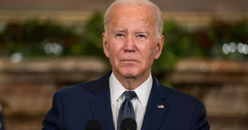 US president Joe Biden