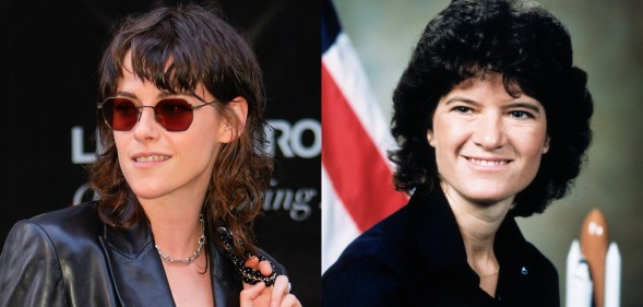 Kristen Stewart and Sally Ride