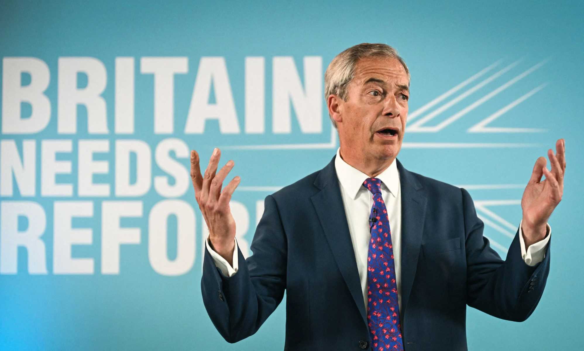Nigel Farage called out over Reform UK candidates' offensive posts