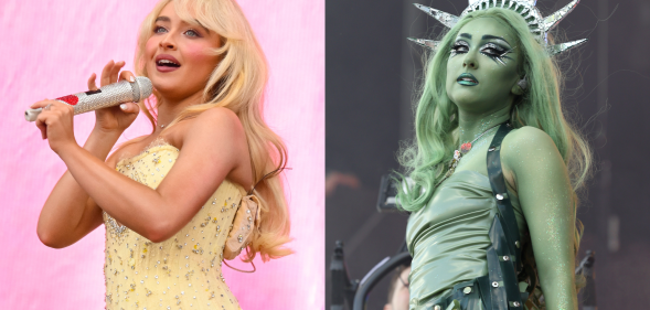 Sabrina Carpenter covered Chappell Roan's track, "Good Luck, Babe!" (Getty)