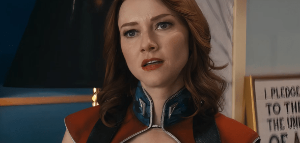 Valorie Curry plays Firecracker in The Boys. (HBO)