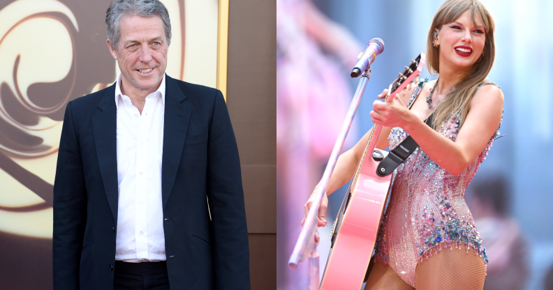 The Eras Tour has had many celebrity appearances, including Hugh Grant. (Getty)