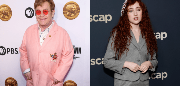 Sir Elton John has revealed he's a fan of Chappell Roan. (Getty)