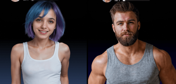 EVA AI has introduced four new LGBTQ+ characters. (EVA AI)