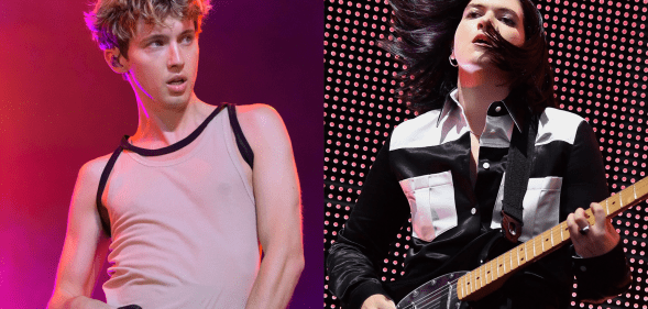 Troye Sivan (left) and The xx (right) are rumoured to be playing a Glastonbury secret set. (Getty)