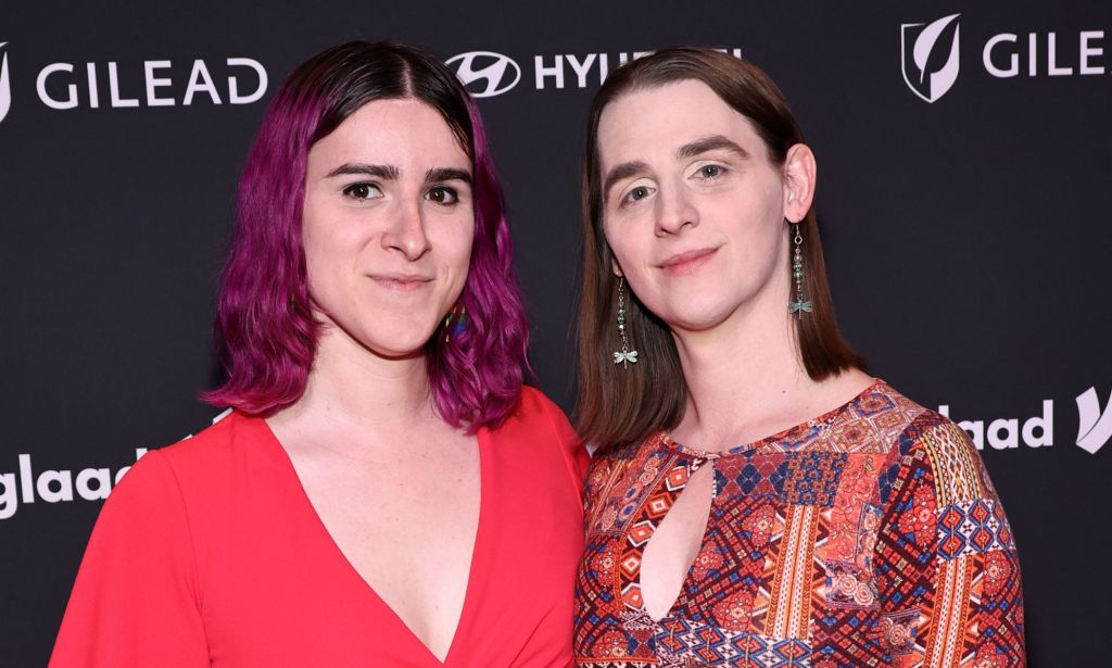 Zooey Zephyr with her partner Erin Reed.