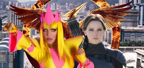 Chad Michaels and Katniss Everdeen